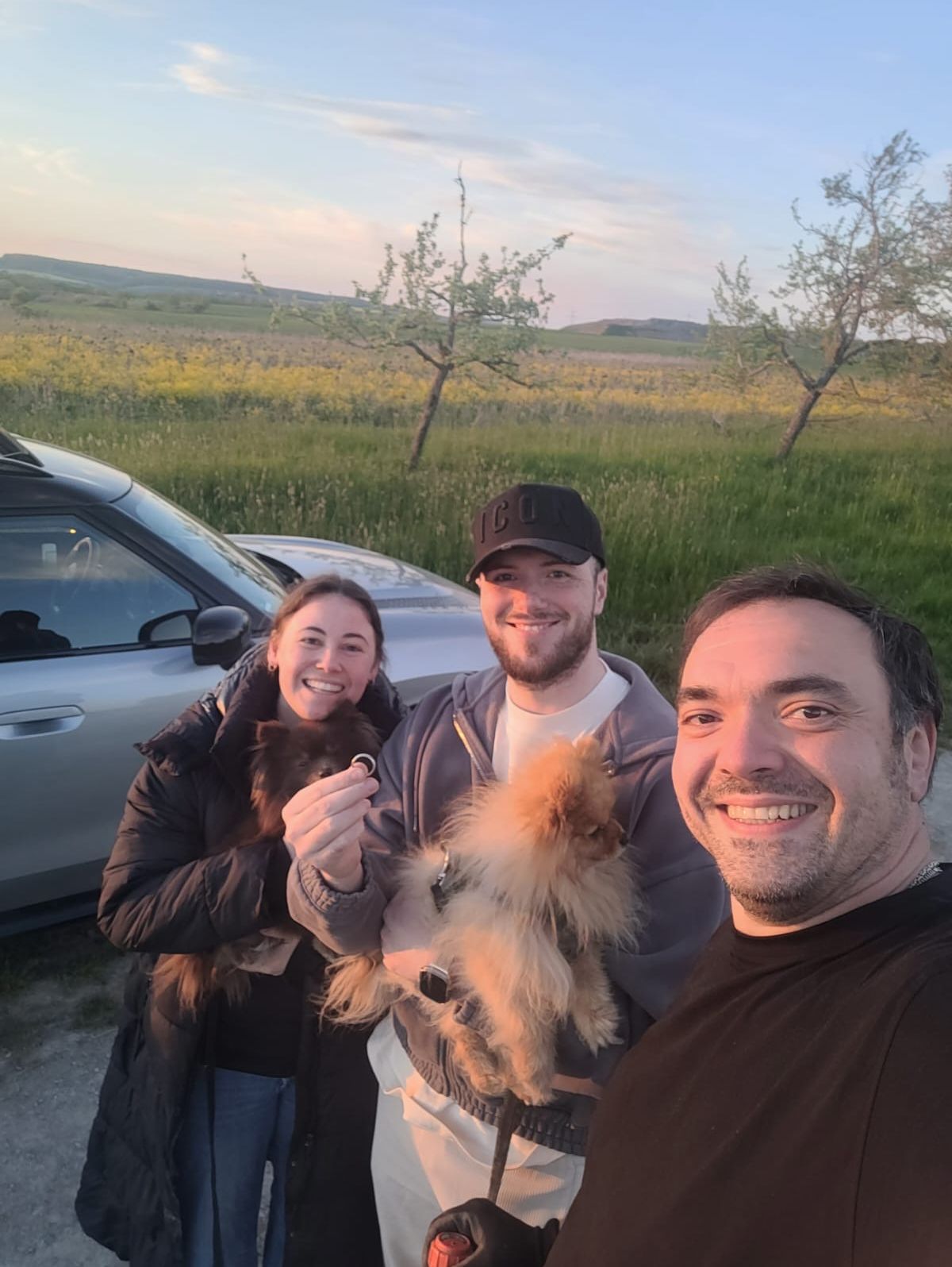 Ehering beim Gassi gehen verloren