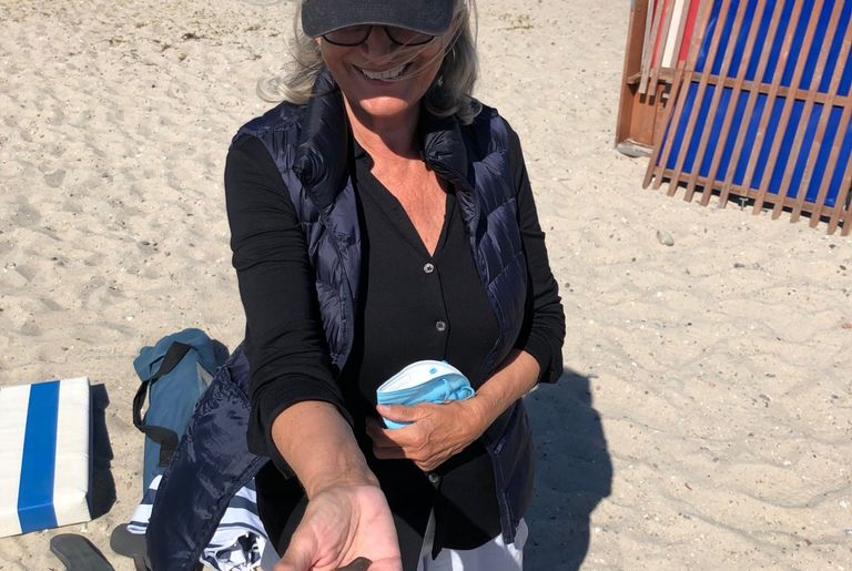 Hörgerät im Sand verloren