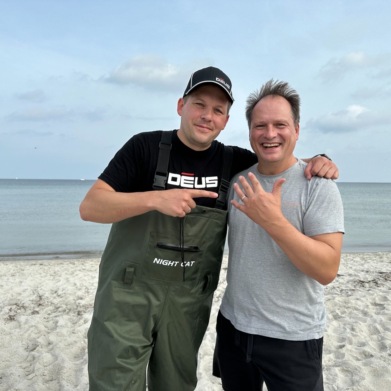 Ring in der Ostsee verloren