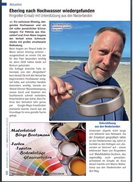 Ringretter in der Bild der Frau