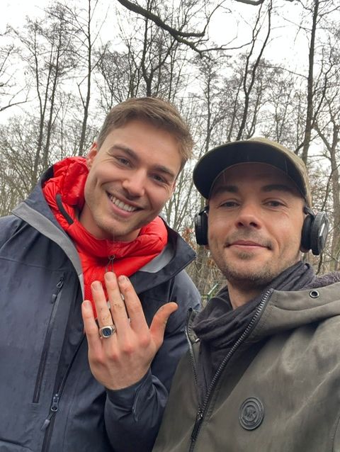 Ring im Laub gefunden