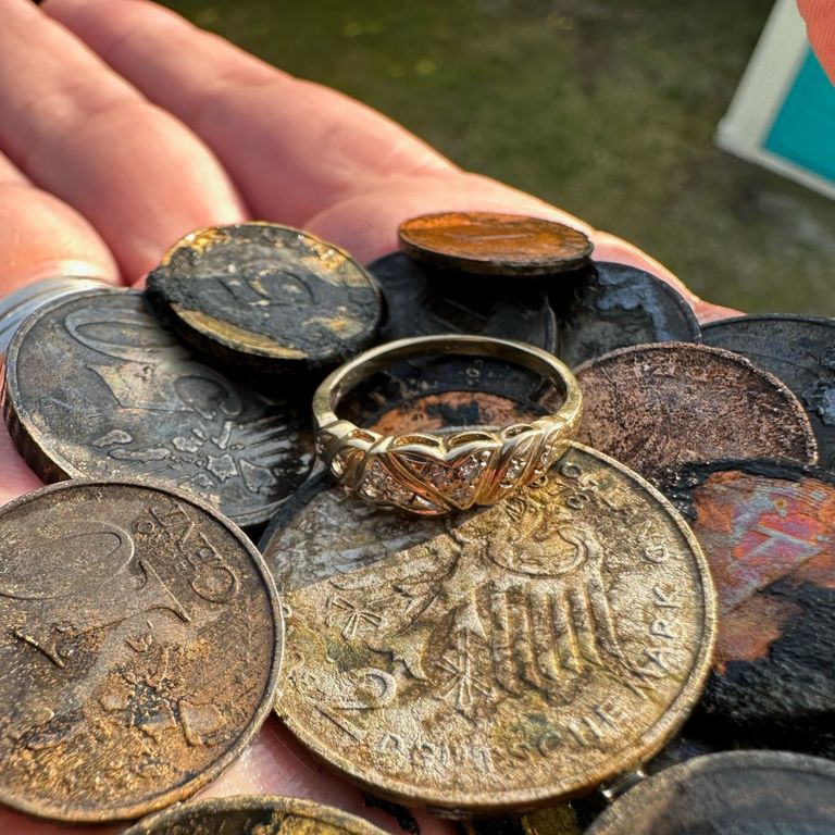 Ehering am Campingplatz gefunden