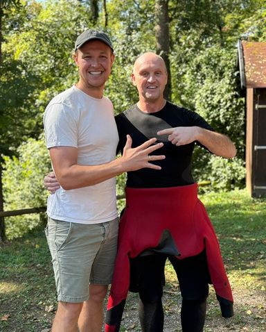 Ring im Rhein verloren