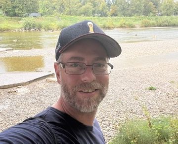 Ringretter Alex an der Isar