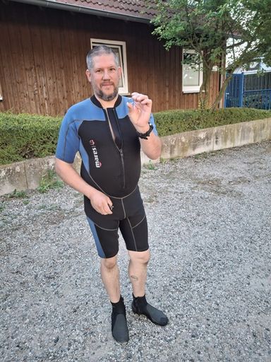 Ring im See verloren