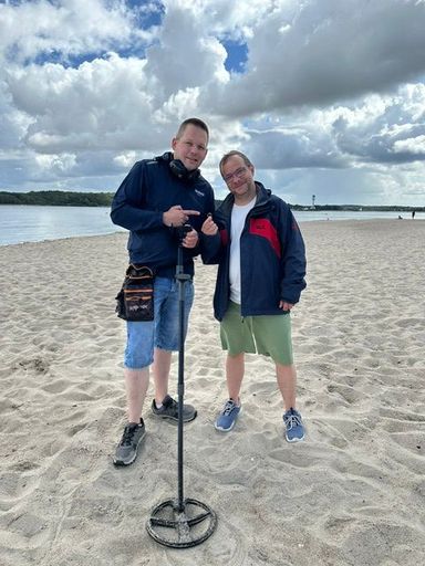 Ring in Kiel am Strand wiedergefunden