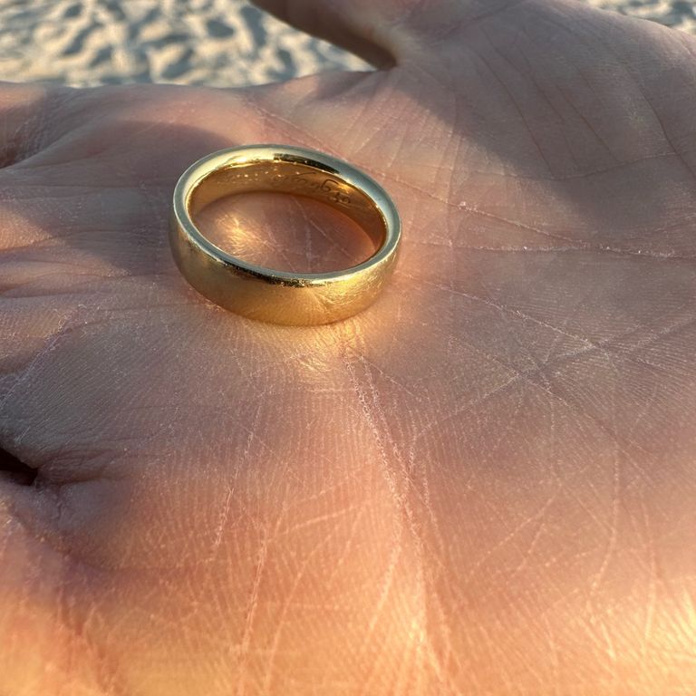 Ehering am Südstrand verloren