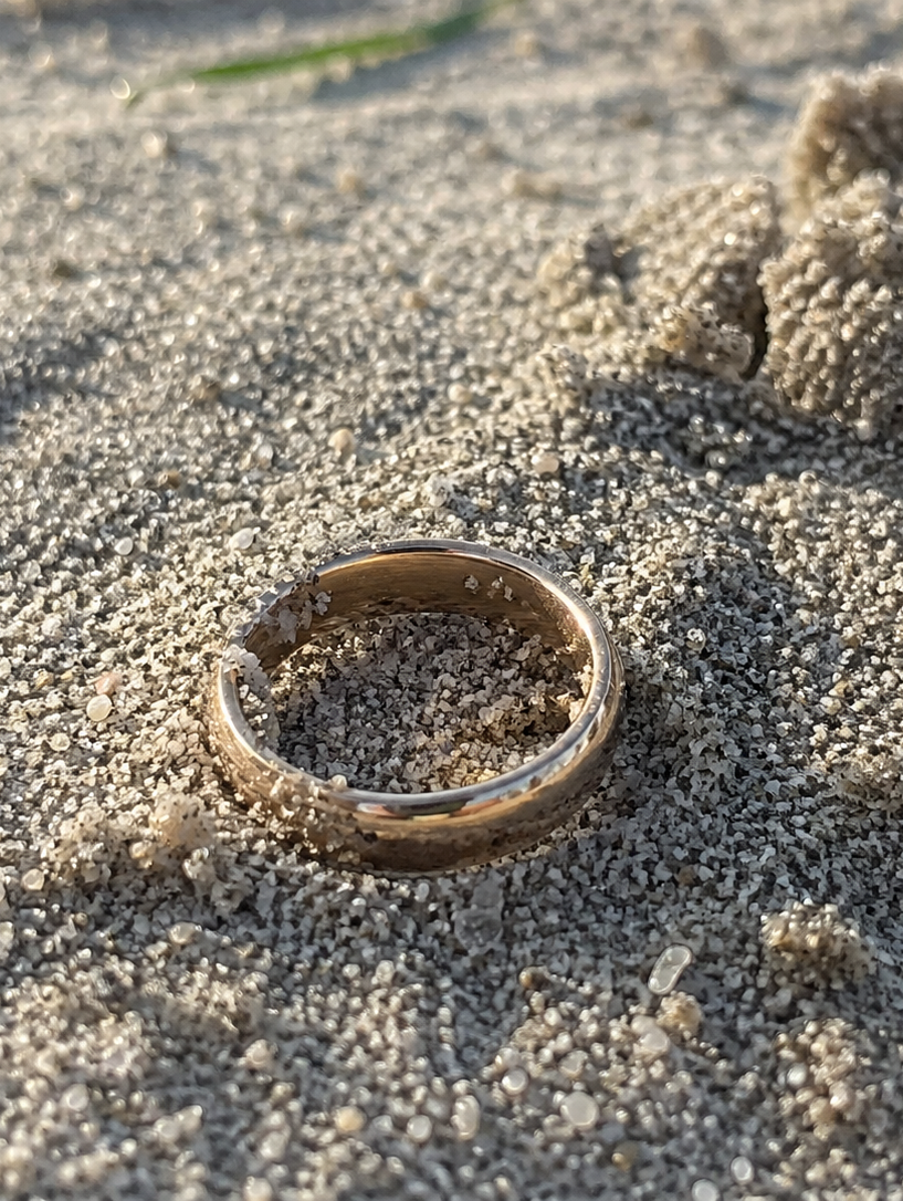 Ring mit dem Metalldetektor in Kiel wiedergefunden