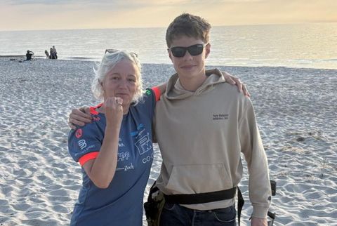 Ehering an der Ostsee verloren