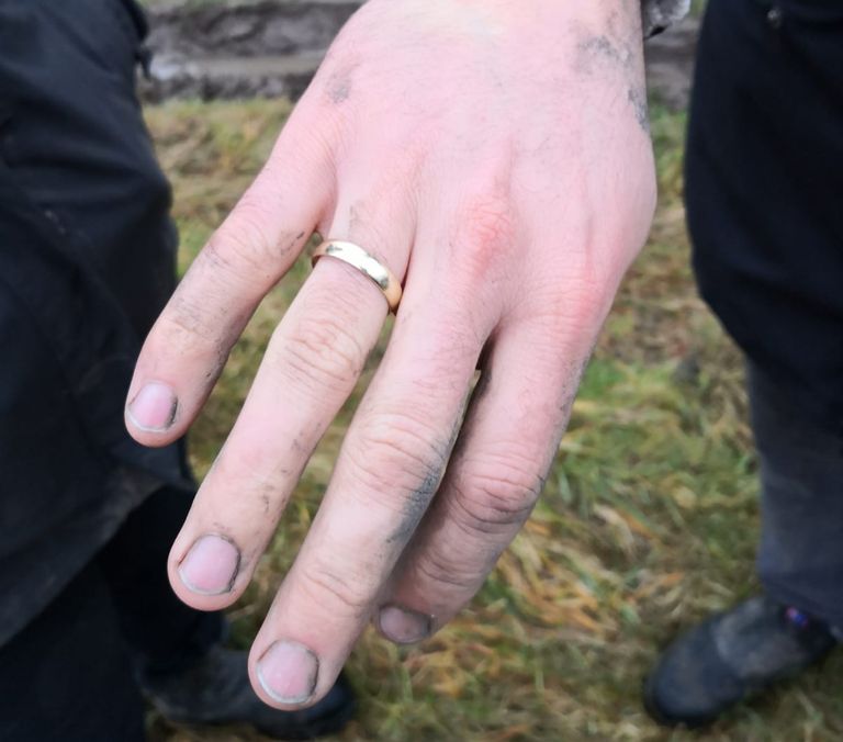 Ehering in Dänemark verloren