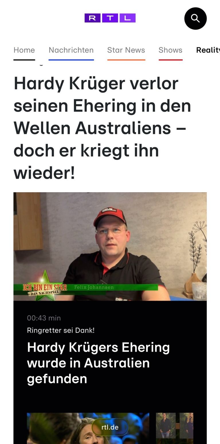 Ringretter bei RTL