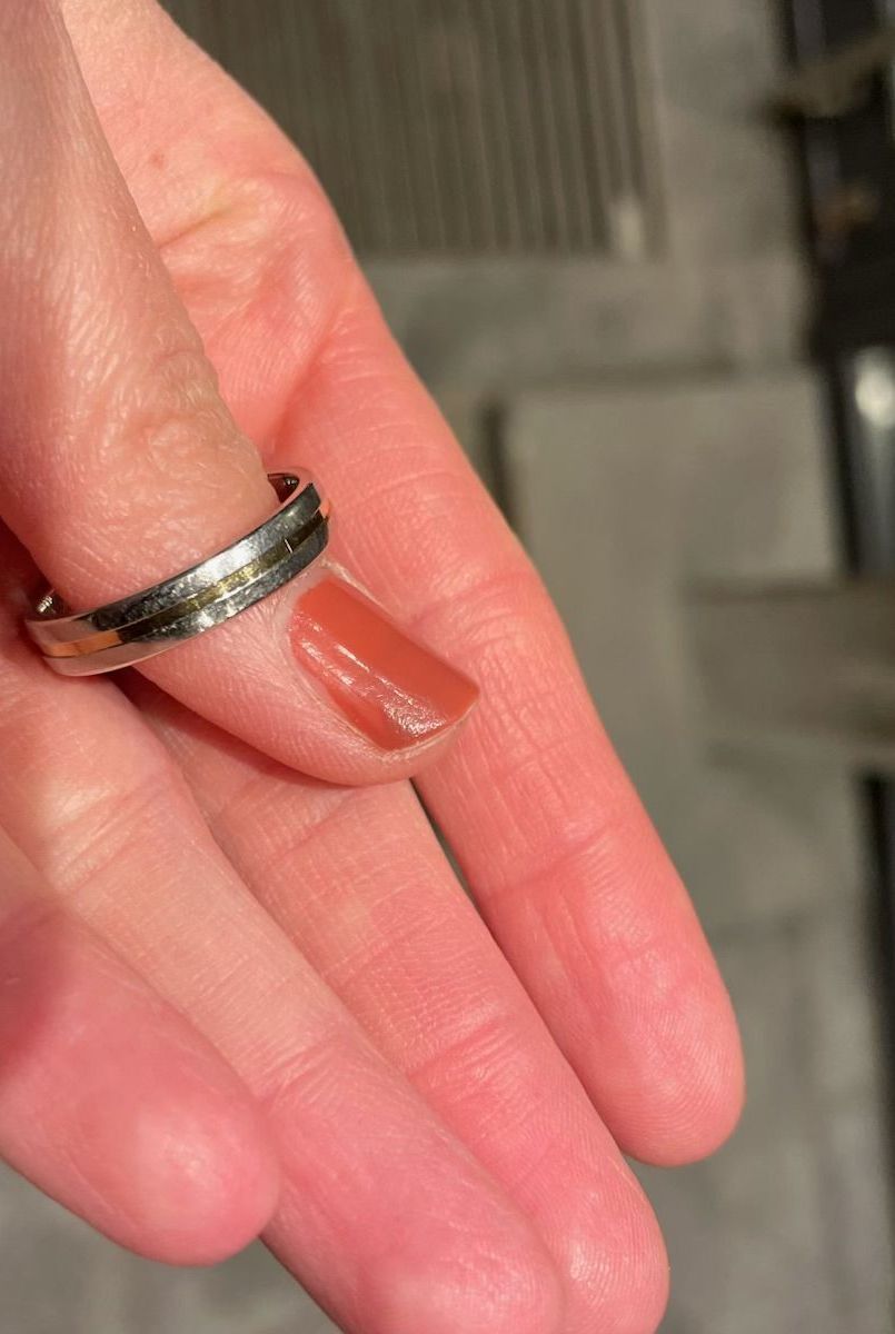 Ehering in Glücksbirg/Holnis am Strand gefunden