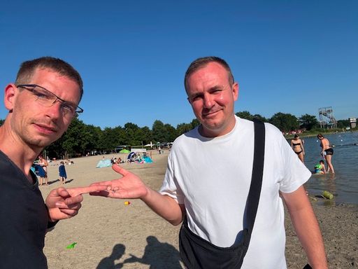 Ring im Tankumsee verloren