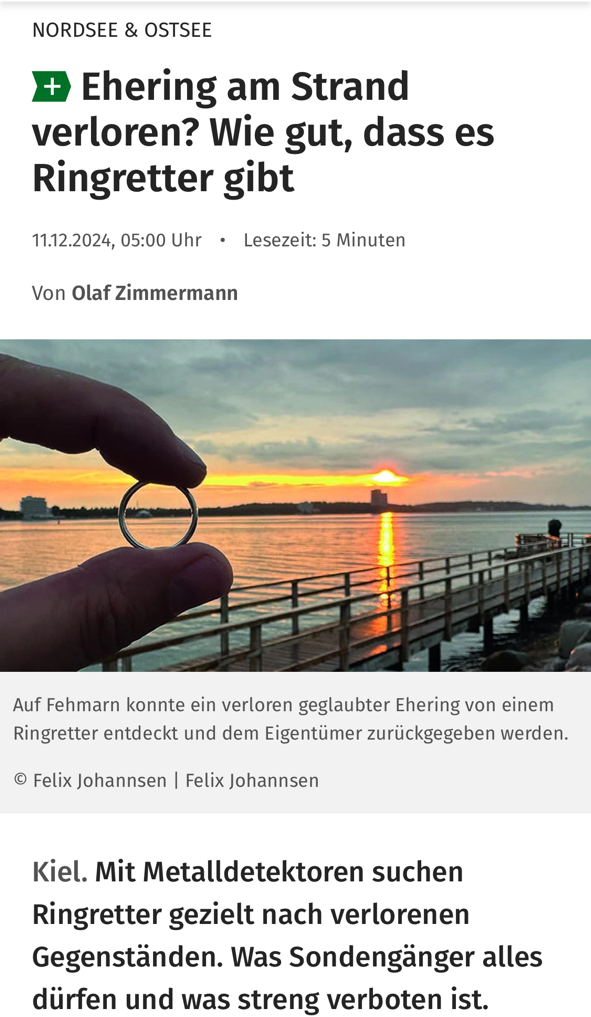 Ringretter Hamburger Abendblatt