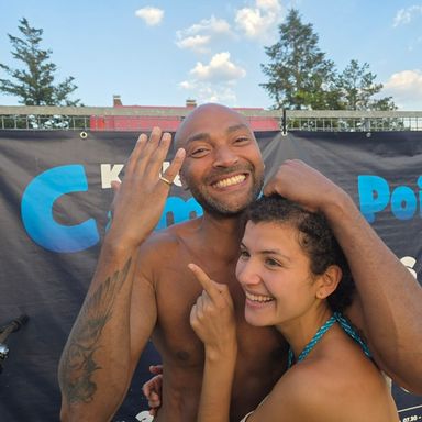 Ring im See verloren