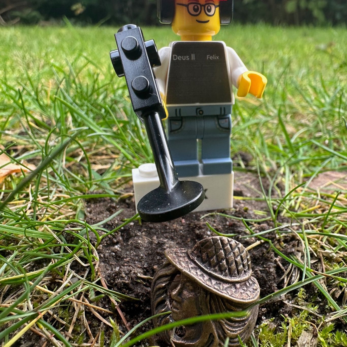 Ring im Garten vermisst