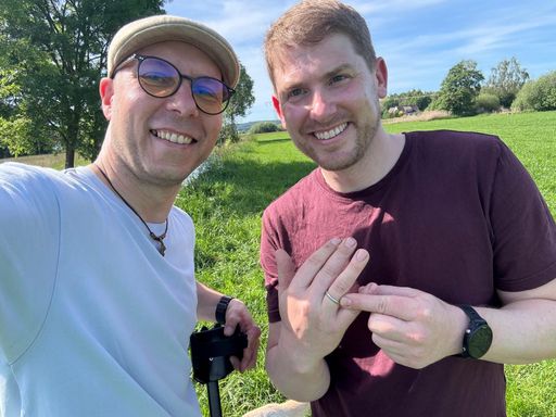 Ring im See verloren