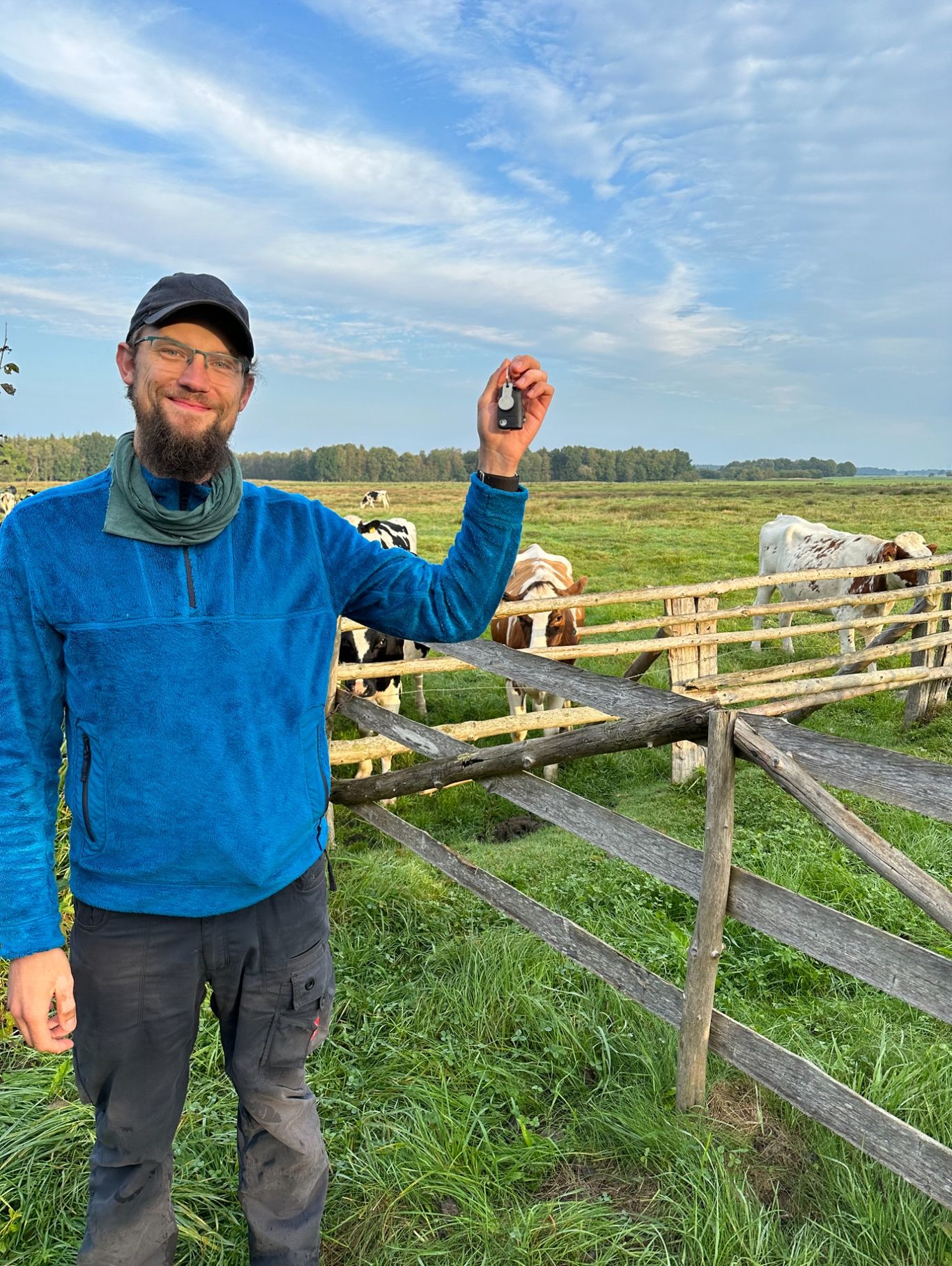 Schlüssel auf der Wiese wiederfinden