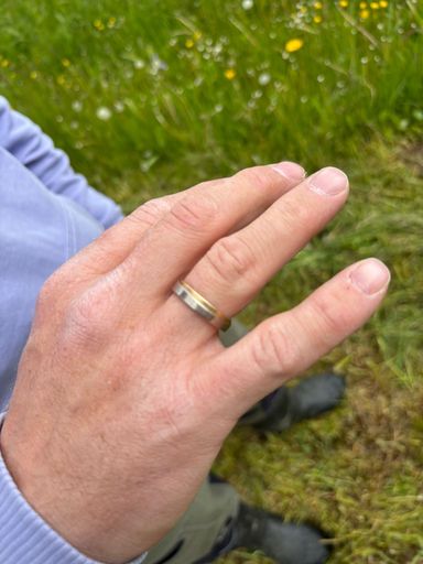 Ring auf dem Golfplatz verloren in Aukrug