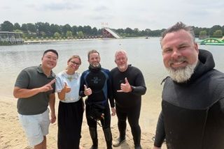 Ring im See verloren